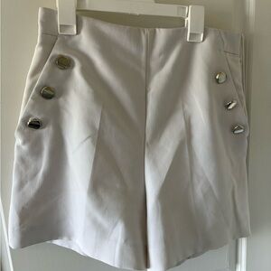 Zara White Shorts